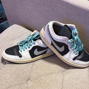 Up-cycled Jordan 1 low